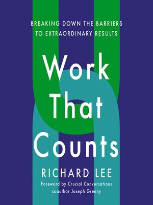 Work That Counts - Audiobook
